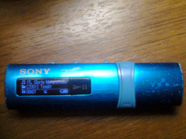 Sony Walkman NWZ-B183F mp3 player photo front